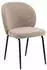 Mid.you Stuhl Beige rund 52x82x57.5 cm (1749092401)