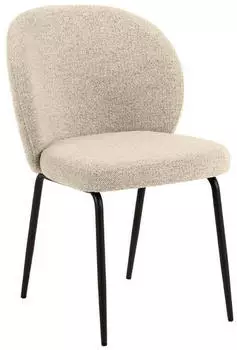Mid.you Stuhl Creme Beige rund 52x85x57.5 cm (1749092403) Mid.you Stuhl Creme Beige rund 52x85x57.5 cm (1749092403)