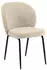 Mid.you Stuhl Creme Beige rund 52x85x57.5 cm (1749092403)