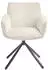 set one by Musterring Armlehnstuhl Creme Rundrohr 60x84x65 cm (1475020914)