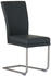 Valdera Schwingstuhl Anthrazit Rindleder Rundrohr 44x98x58 cm (1475003305)