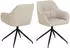 Mid.you Armlehnstuhl Beige rund 58x84.5x54.5 cm (1749081904)