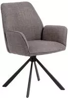 ACTONA GROUP Esszimmerstuhl "Glenda 2er-Set, 360 drehbar, mit Armlehnen, in mehreren