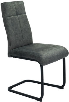 Novel Schwingstuhl U-Form GISMO 45x92x62 cm anthrazit/schwarz