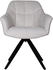 Novel Armlehnstuhl 360° ANNA 61x84x62 cm creme/schwarz