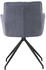 Novel Armlehnstuhl BILL 58x84x62,5 cm 180° grau/schwarz