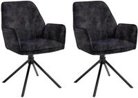 byLIVING Esszimmerstuhl "Blair" (Set) 2er-Set, 360 Grad drehbar, gem&uuml;tlicher...