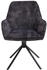 Mid.you Stuhl-Set Anthrazit Schwarz U-Form 57x89x61 cm (2047013301)