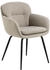 Mid.you Armlehnstuhl Beige rund 58x84x59 cm (1749059602)