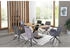 Novel Armlehnstuhl Schwarz Cappuccino 60x87x61 cm (196089503)