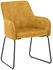 set one by Musterring Armlehnstuhl Schwarz Gold Rundrohr 60.5x85x63 cm (2341003203)