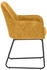 set one by Musterring Armlehnstuhl Schwarz Gold Rundrohr 60.5x85x63 cm (2341003203)