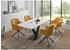 Mid.you Armlehnstuhl Gold eckig Drehteller 59x82x62 cm (572009501)