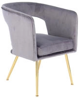Kayoom Stuhl "Jolene 125, Esszimmerstuhl,eleganter Stoffbezug" () 1...