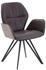 Valdera Armlehnstuhl Mokka Taupe Rindleder 58x91x59 cm (1475023319)