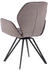 Valdera Armlehnstuhl Mokka Taupe Rindleder 58x91x59 cm (1475023319)