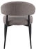Mid.you Stuhl Braun Hellgrau rund 56x77x55 cm (1749029901)