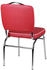 Mid.you Stuhl Rot Weiß Streifen Rundrohr 47x90x45 cm (850006901)