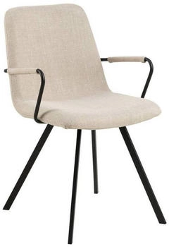 Mid.you Armlehnstuhl Beige eckig 55.5x85x50.5 cm (1749096802) Mid.you Armlehnstuhl Beige eckig 55.5x85x50.5 cm (1749096802)