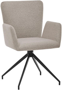 set one by Musterring Armlehnstuhl Schwarz Beige Drehkreuz 57x86x61.5 cm (1749027008)