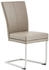 Valdera Schwingstuhl Grau Rindleder 44x98x58 cm (1475003304)