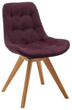 CarryHome Stuhl Bordeaux Wildeiche massiv konisch 56x84x63 cm (1700012804)
