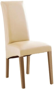 CarryHome Stuhl Buche Beige Buche massiv eckig 47x102x57 cm (1700001402)