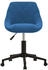 vidaXL Esszimmerstuhl Drehbar Blau Samt (3089036XL)