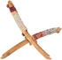 vidaXL Klappbarer Chindi-Stuhl Mehrfarbig Stoff (286608)