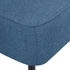 vidaXL Cocktailstuhl Blau Stoff (244098)