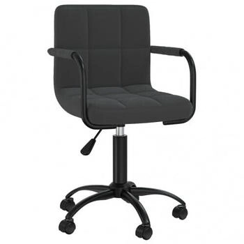 vidaXL Esszimmerstühle Drehbar Samt V28 Schwarz, Größe - 4 Stk. (3088009XL) – vidaXL Esszimmerstühle Drehbar Samt V28 Schwarz für eleganten Esskomfort