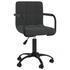 vidaXL Esszimmerstühle Drehbar Samt V28 Schwarz, Größe - 4 Stk. (3088009XL)