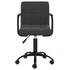 vidaXL Esszimmerstühle Drehbar Samt V28 Schwarz, Größe - 4 Stk. (3088009XL)
