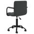 vidaXL Esszimmerstühle Drehbar Samt V28 Schwarz, Größe - 4 Stk. (3088009XL)