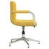 vidaXL Esszimmerstuhl Drehbar Senfgelb Stoff (3088069XL)