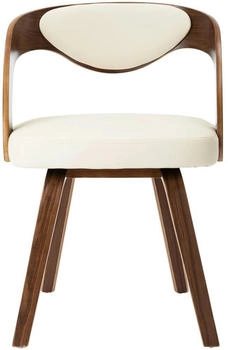 vidaXL Esszimmerstühle 6 Stk. Creme Bugholz und Kunstleder (278841) – Formvollendetes Design trifft auf erstklassige Materialien