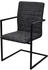 vidaXL Freischwinger 6 Stk. Schwarz Kunstleder (272416)