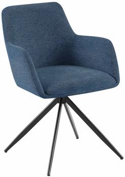 CLP Esszimmerstuhl Olema Stoff blau (324186)