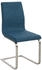 CLP 2er Set Esszimmerstühle Belfort Stoff blau (322825)