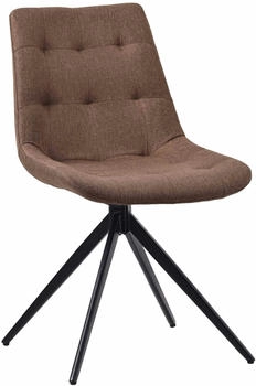 CLP Esszimmerstuhl Merna Stoff taupe (324447)