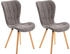 CLP 2er Set Elda Stoff hellgrau (325007)