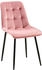 CLP Esszimmerstuhl Gifford Samt pink (324697)
