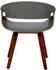 CLP Esszimmerstuhl Foley Stoff walnuss/grau (323118)