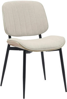 CLP Besucherstuhl Tiffin Stoff natura/creme (325465)