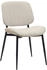 CLP Besucherstuhl Tiffin Stoff natura/creme (325465)