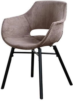 Kawola ZAJA Esszimmerstuhl Cord braun braun (KA001333F1)