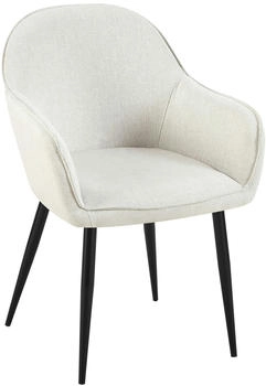 CLP Esszimmerstuhl Boise Stoff creme (323186)