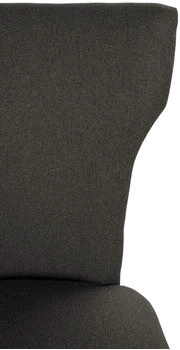 CLP Esszimmerstuhl Zadar Stoff antik-hell dunkelgrau (313428) – Formvollendetes Design für anspruchsvolle Einrichtungskonzepte