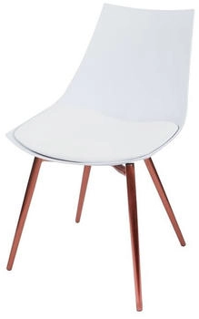 Kayoom Dakota 210 4er-Set Weiß / Kupfer 56x47x78 cm (TD5T8)