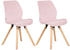 CLP 2er Set Luna Samt pink (322293)